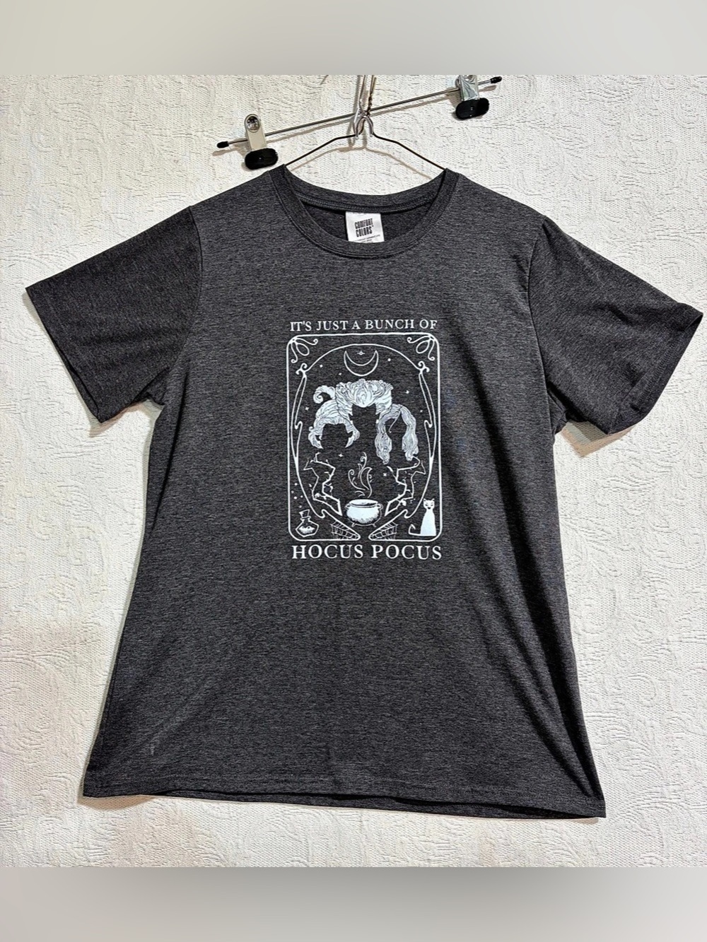 Comfort Colors Heavyweight Garment Dye Ring Spun T-Shirt Hocus Pocus Graphic Tee